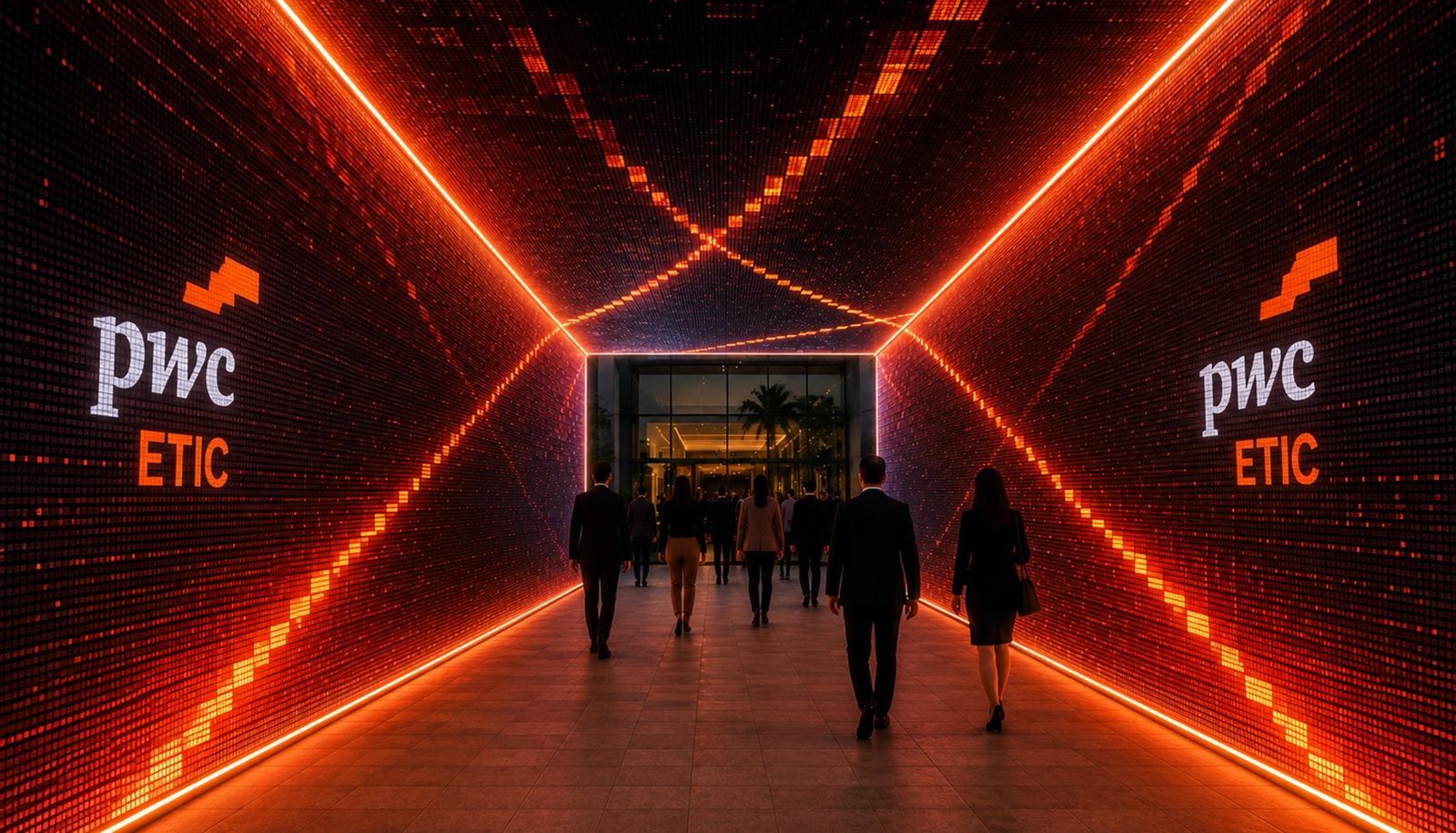 LED Corridor — Momentum Line Gate
